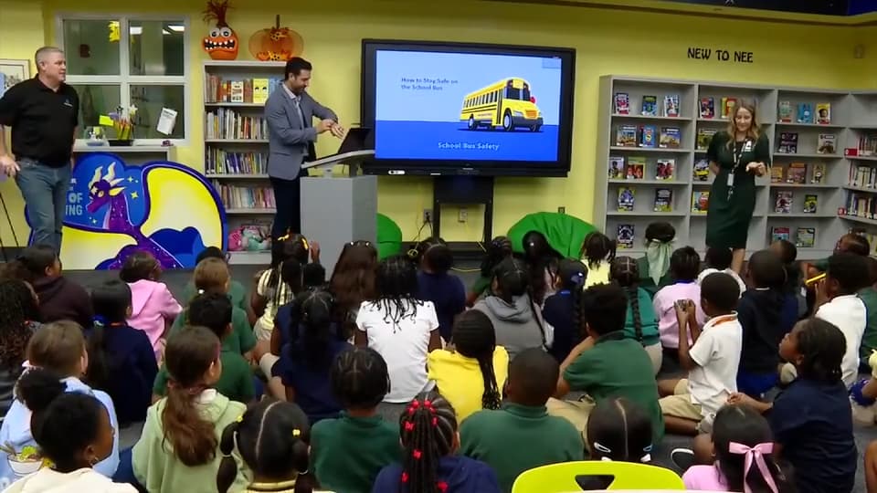 BCPS officials roll out new campaign as National School Bus Safety week underway