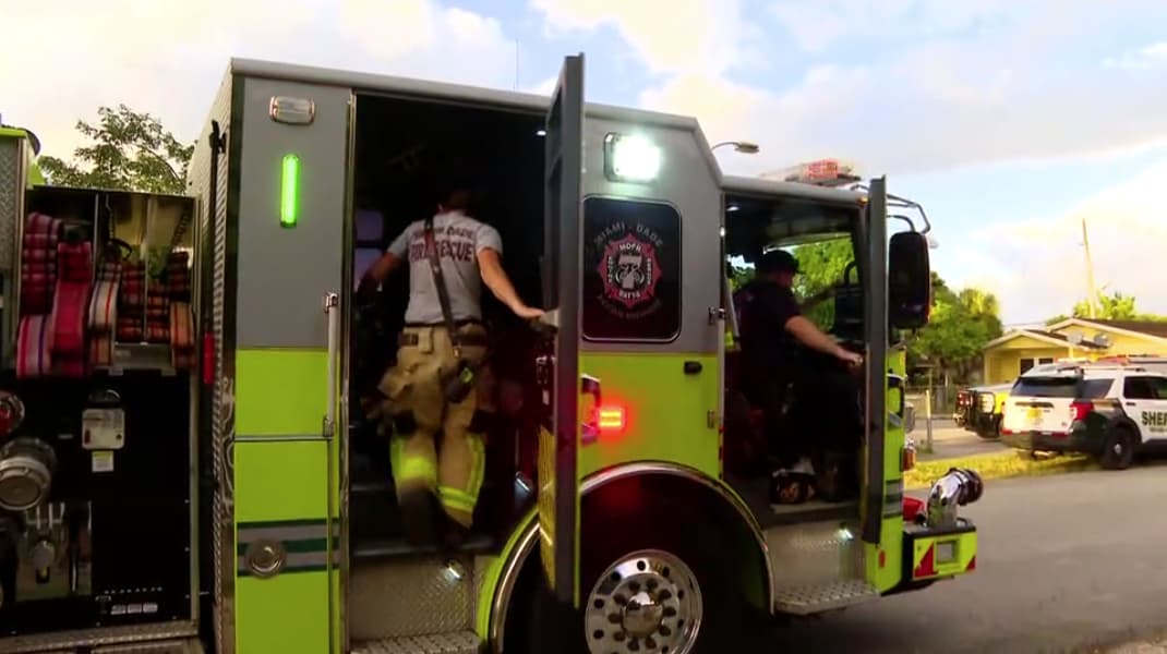 Northwest Miami-Dade man hospitalized after reportedly being set on fire